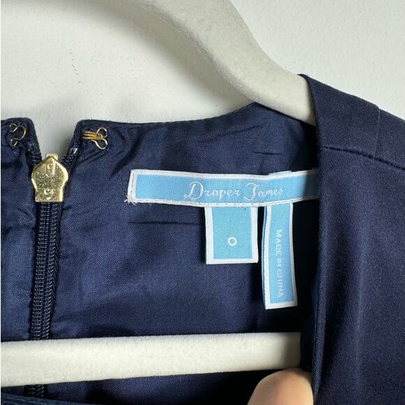 Draper James Preppy Old Money Quiet Luxury Classy Coquette Mini Dress Size 0 - Picture 5 of 10